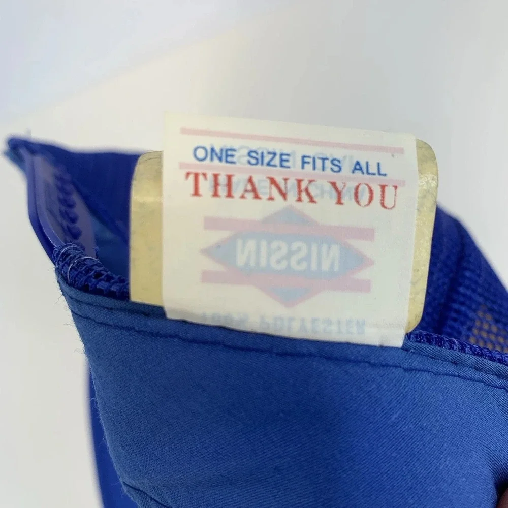 Stash's Little White Inn Hat Blue Mesh Snapback Trucker Cap Wisconsin Vintage